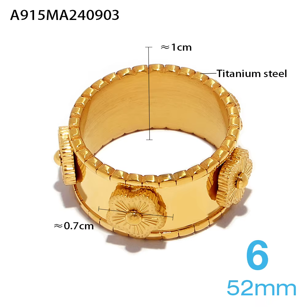 Bracelet de luxe en acier inoxydable plaqué or 18 carats pour femme, ensemble de matiques, gaufrage 