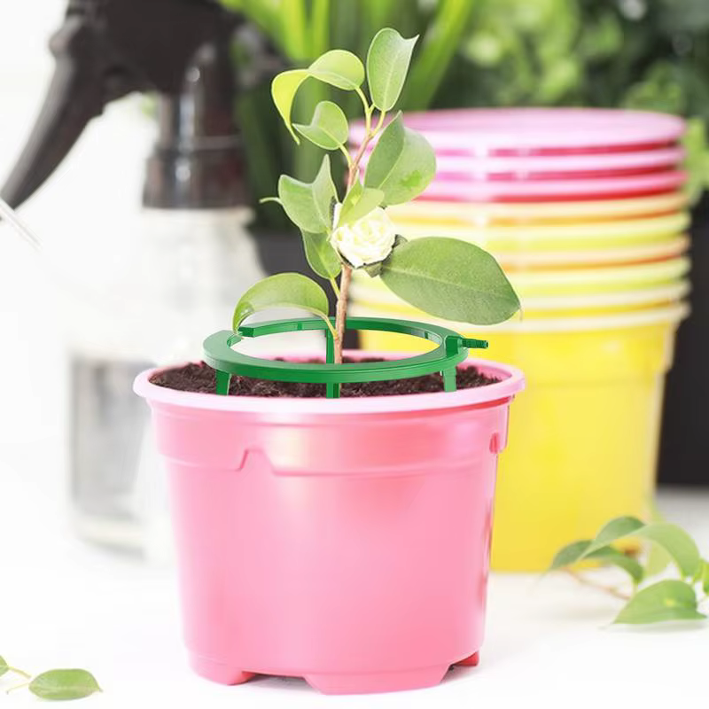 Anneaux d'eau pour plantes, boucle d'égouttement avec Support, Kits d'irrigation goutte-à-goutte aut