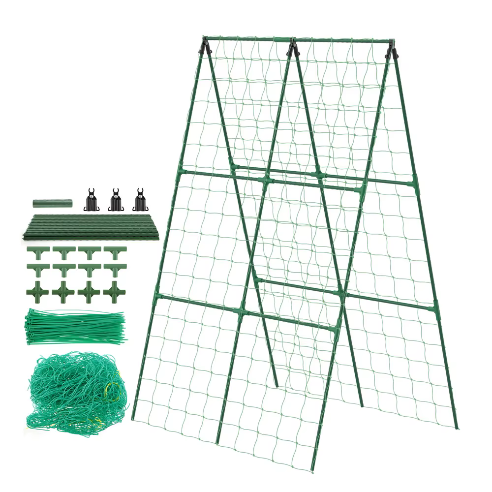Treillis de concombre, cadre A pour légumes de jardin, Support détachable, cadre d'escalade pour pla