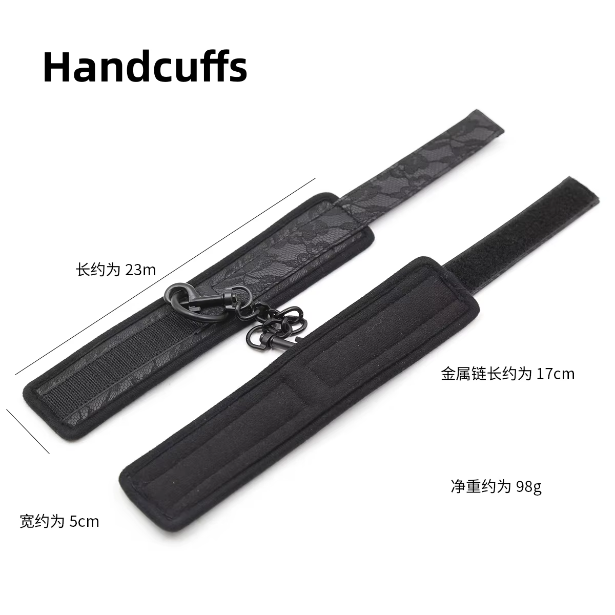 Menottes et attaches de cheville réglables en cuir PU pour jeux érotiques, accessoires de bondage ex