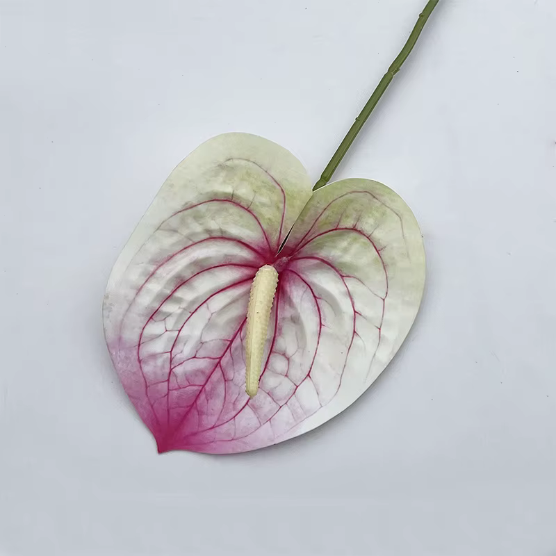 Bouquet de fleurs de lys artificiels PU 60cm, 2 pièces, pour décoration de maison, décoration de Fes