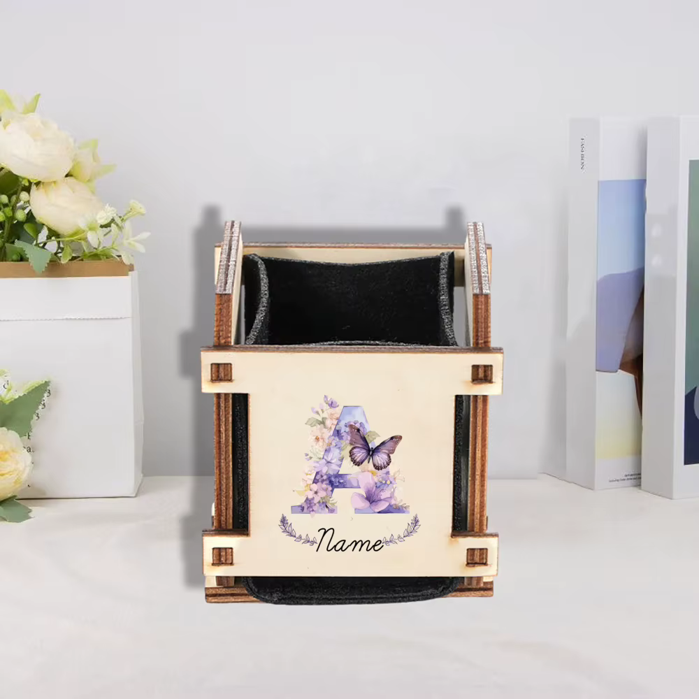 Mini Pot de fleur personnalisé avec nom personnalisé, Pot de fleurs succulentes, décor de jardinière