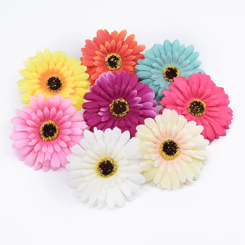 10Cm fleurs artificielles bon marché décorations de noël pour la maison mariage bricolage cadeaux gu