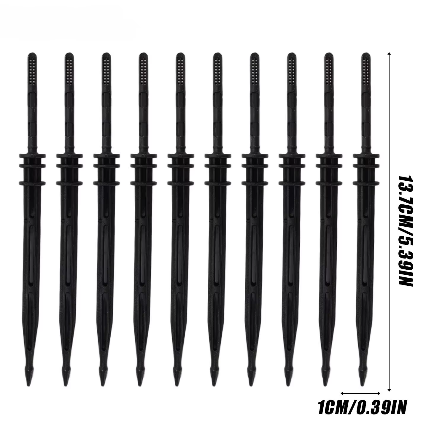 Goutteur à flèche droite pour système d'irrigation, micro-goutteur pour jardin, plantes et fleurs