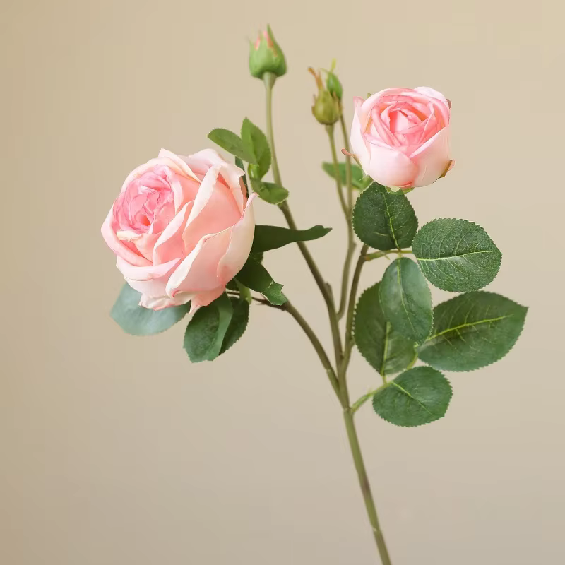 Injtrash-Fleurs artificielles colorées pour la décoration de la maison et de la chambre, fleur de si