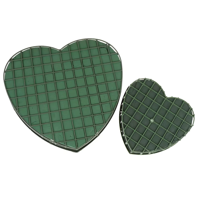 Ventouse en mousse en forme de cœur pour fleurs fraîches, accessoires de décoration, fournitures de 