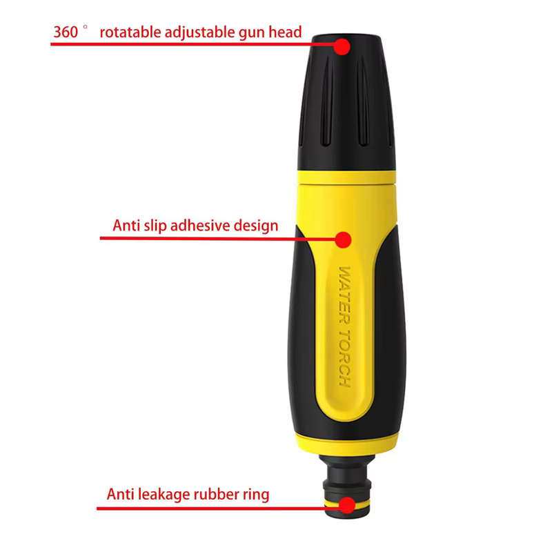 Pistolet à eau haute pression réglable, tuyau d'arrosage de jardin, buse d'arrosage, outil de lavage