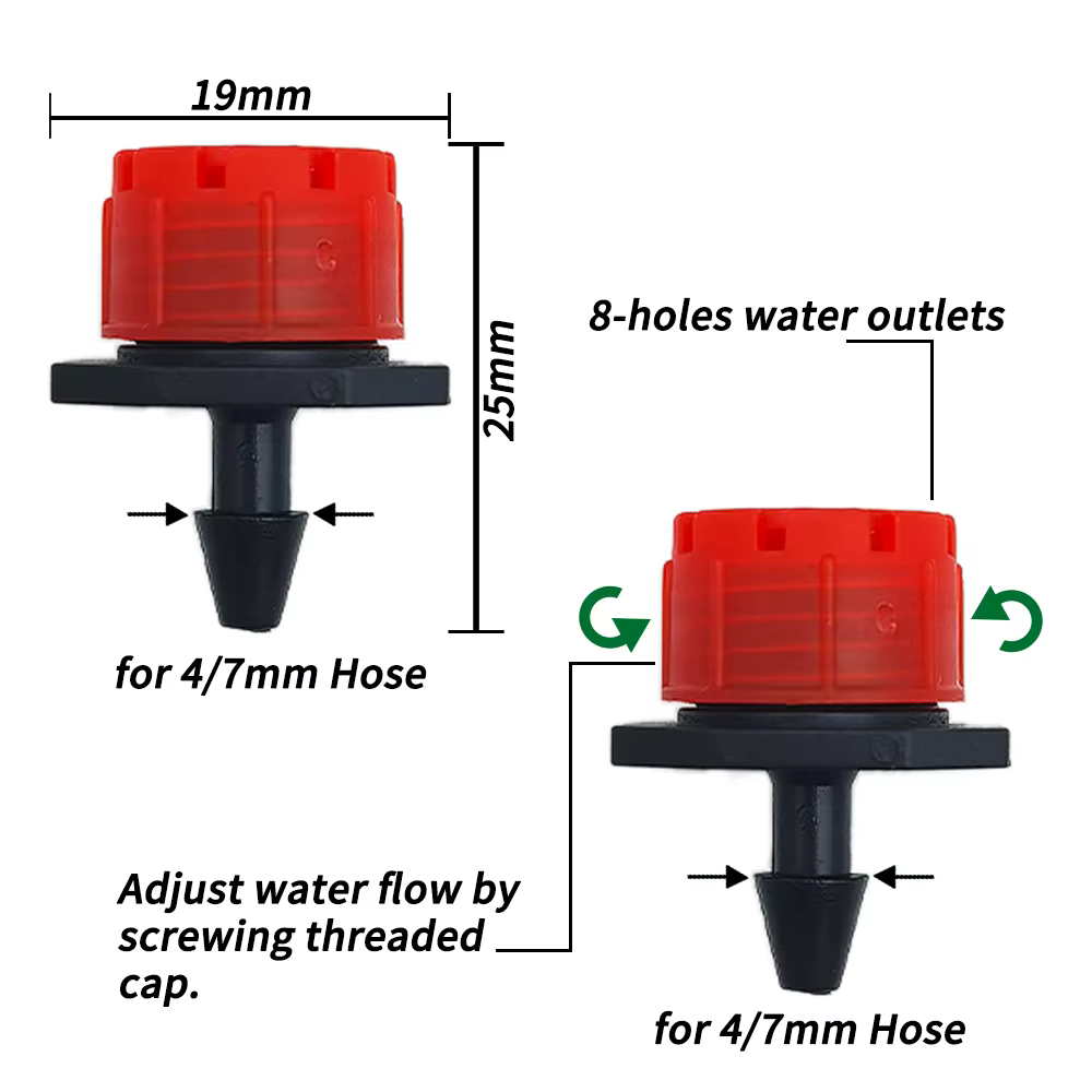 OASIS 5M-25M bricolage système d'irrigation goutte à goutte arrosage automatique tuyau d'arrosage Mi