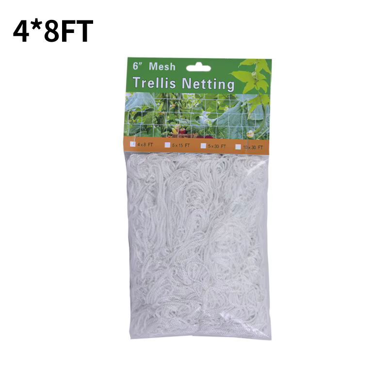 Filet d'escalade en polyester pour plantes de jardin, support de filet de croissance, treillis, mult
