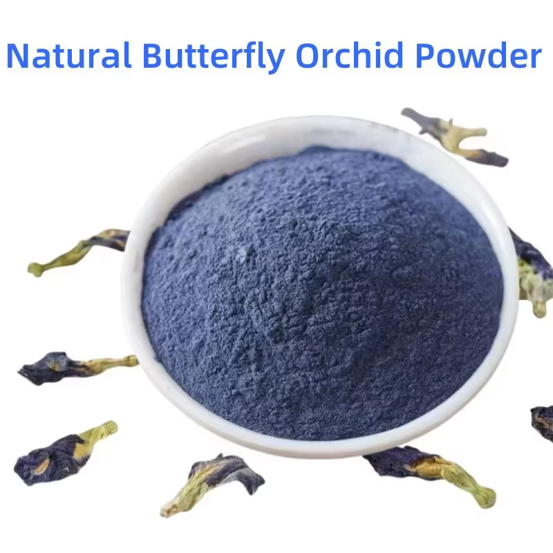 Fleur de pois papillon bleue naturelle séchée de haute qualité pour savon, bougie, matériaux de tein