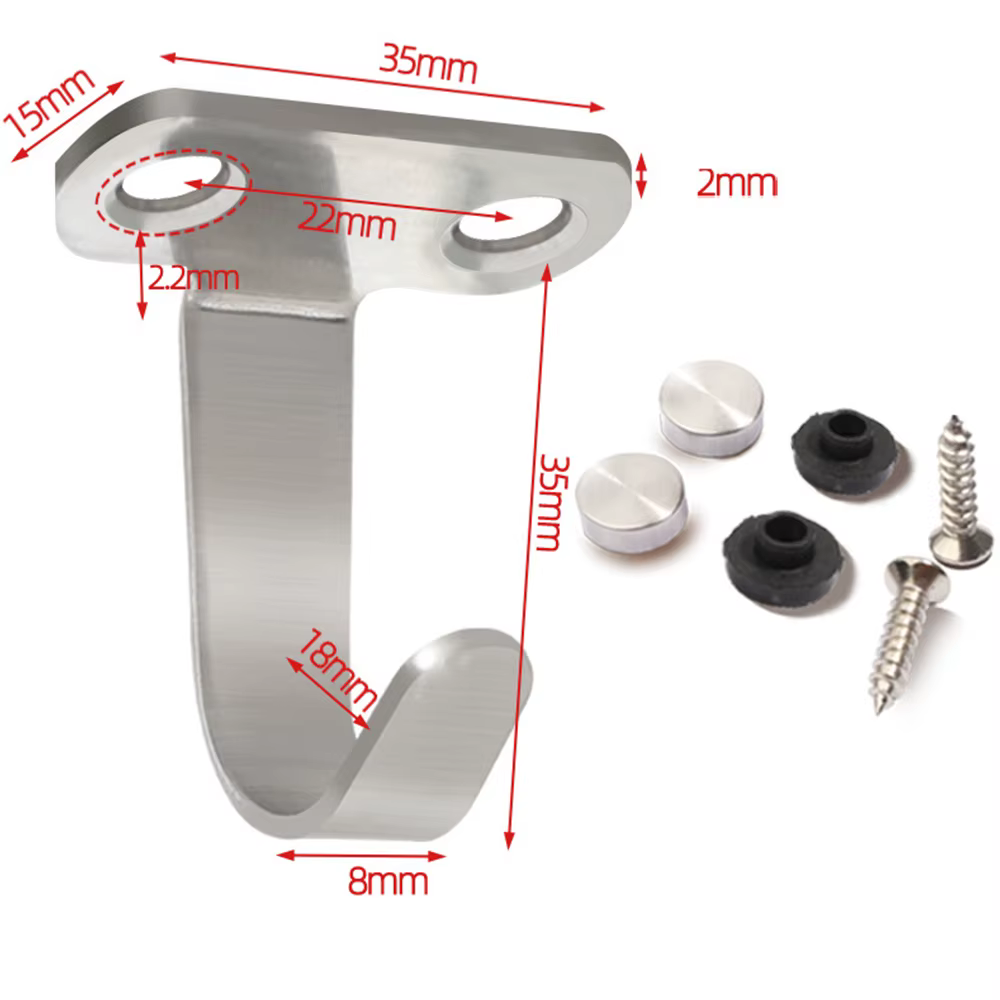 Crochets de plafond en acier inoxydable, crochets de suspension robustes, support supérieur pour lam