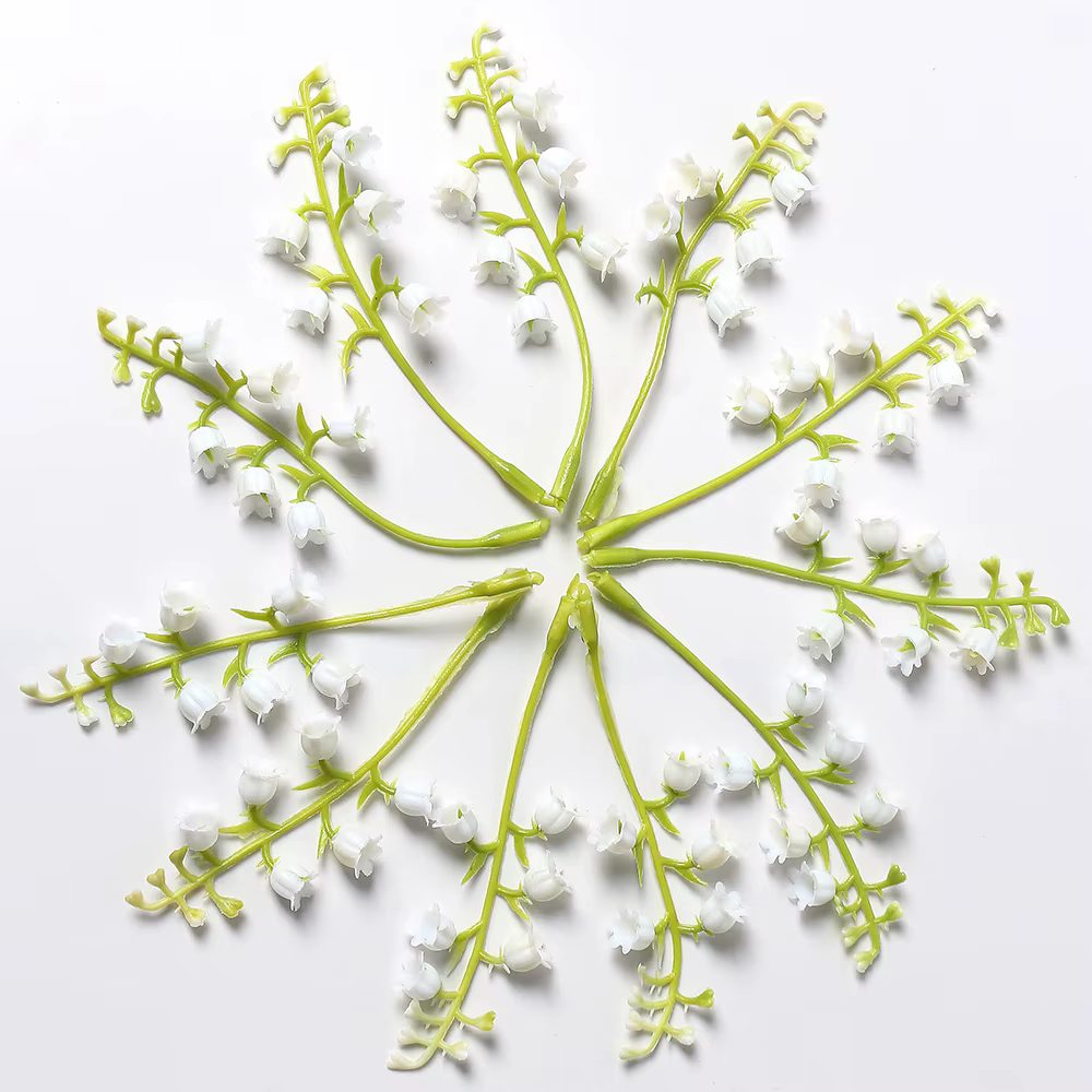 Plante artificielle en forme de cloche, 10cm, 10/20 pièces, fausses fleurs pour décoration de maison