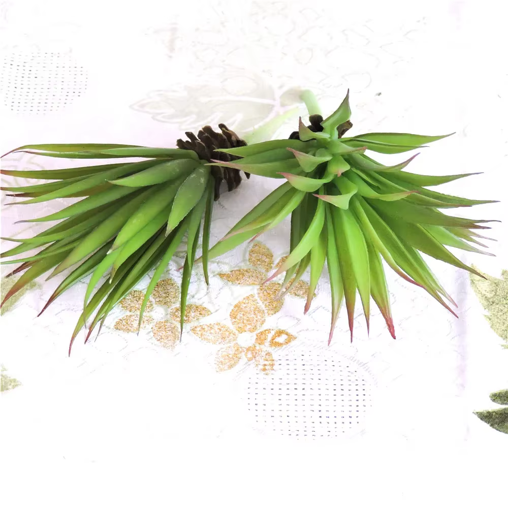 2 plantes artificielles, cactus, succulentes, pour la décoration de la maison, des fêtes de Noël, de