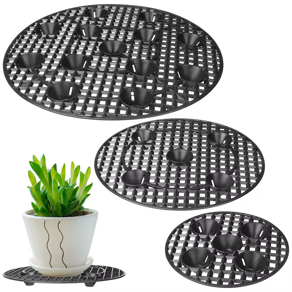 Pot de plante S/05 er, 20/30/40cm, support de plante pour prévenir la pourriture et les dommages sur