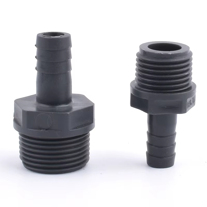 1/5 pièces 1/2 "3/4" 1 "filetage mâle à 8-16mm connecteurs pagode connecteur de tuyau d'arrosage de