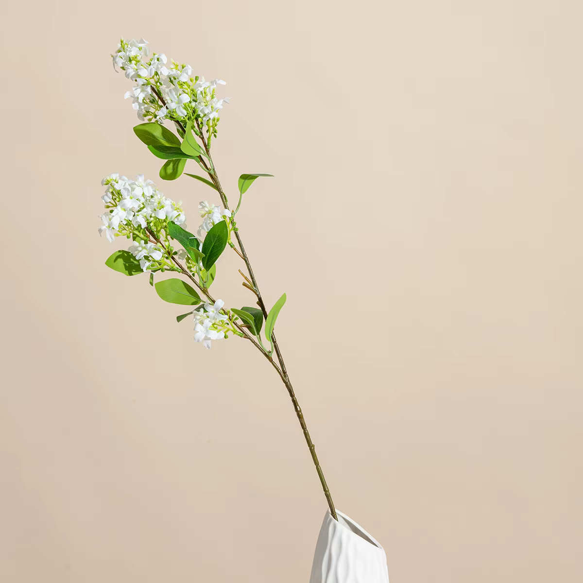 Fleur artificielle en soie de lilas pour bouquet de mariée, décoration de maison, festival, extérieu