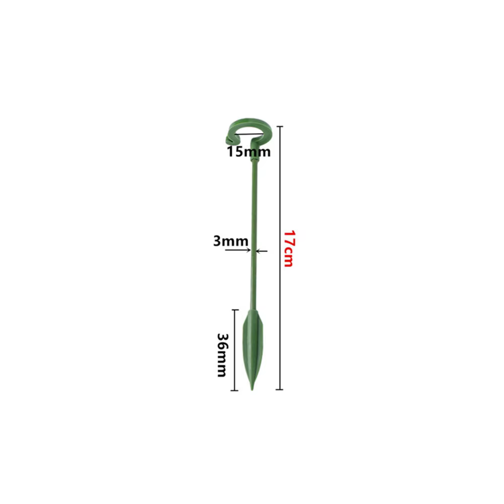 Tige de Support pour plantes, 5/10 pièces, bâton fixe réutilisable pour plantes, Support de vigne à 