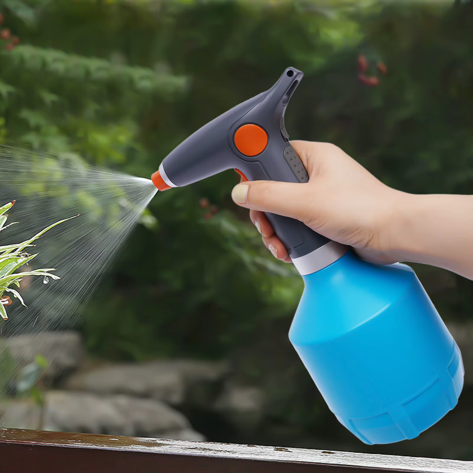 Pulvérisateur d'eau électrique Rechargeable pour plantes, flacon pulvérisateur automatique de 1000ml