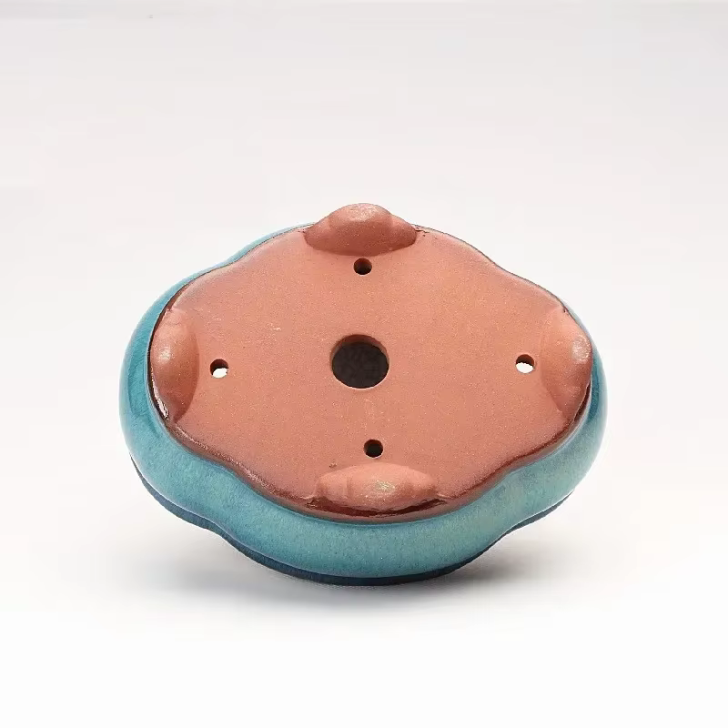 Pot de fleurs bonsaï créatif de Style chinois, aéré les arands violets, Pot de plantes artisanales e