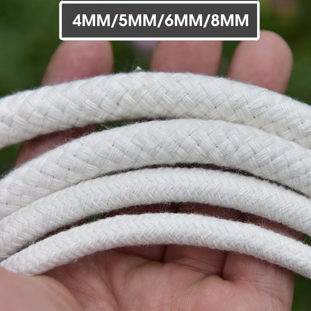 Mèche en coton auto-arrosante pour pot de jardinière, dispositif d'irrigation goutte-à-goutte à déga