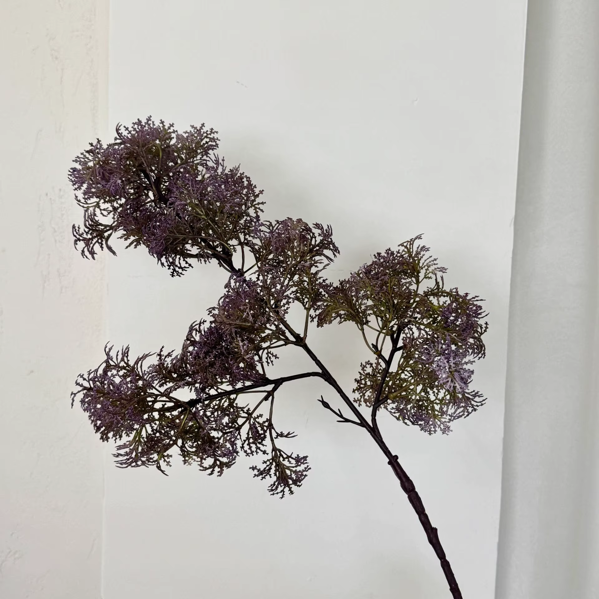 73CM violet poney pin maison salon décoration Rime photographie accessoires Bouquet hôtel Arrangemen