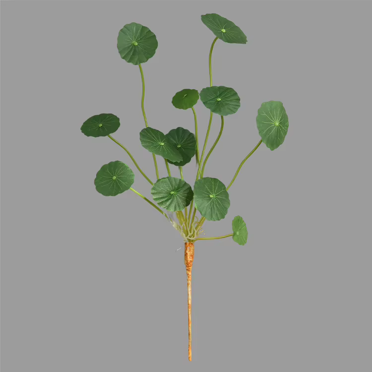 Plantes artificielles de lotus, feuilles d'eucalyptus, arbre en plastique, fausses plantes, feuilles