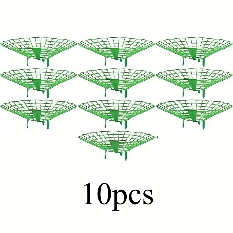 Supports de plantation de fraises vertes, cadres de Support de pastèque, protecteur de plantes à 3 p