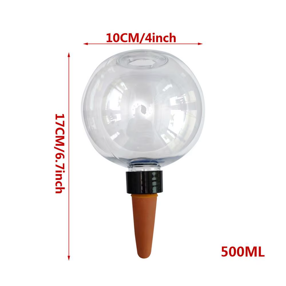 Globes d'arrosage automatique 500ml, 1 pièce, planteur auto-arrosage, insérer des dispositifs d'arro