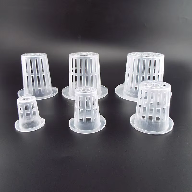 50 pièces colonisation hydroponique maille plante cultiver pot net pépinière tasse panier support hy