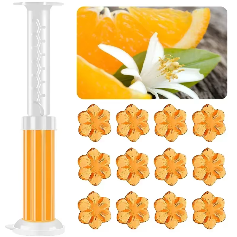Gel nettoyant WC parfumé aux fleurs, désodorisant et désodorisant pour drain, élimine les odeurs, ac