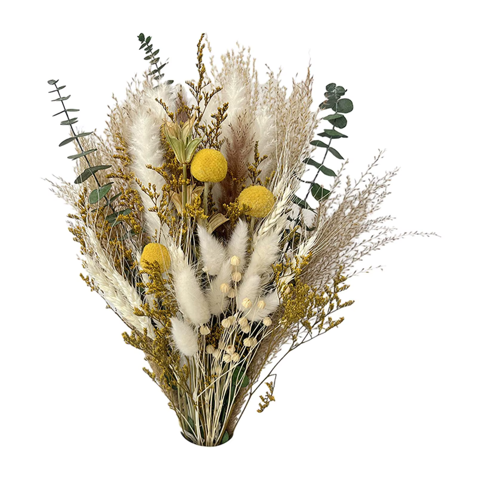 Bouquet de fleurs séchées naturelles DIY Fleurs séchées décoratives Bouquet floral pour table Maison