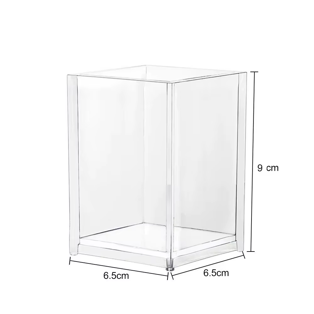 Rouge à lèvres Transparent maquillage cosmétique acrylique pinceau de maquillage outil boîte de rang
