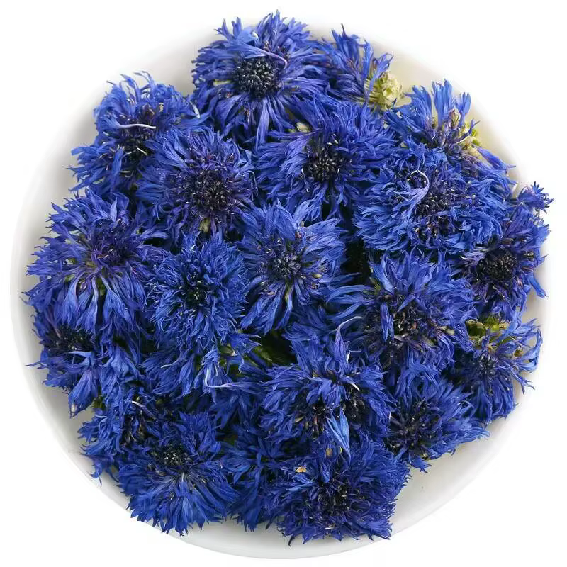 Fleurs séchées de bleuet naturel parfumé, pour bricolage, artisanat, savon, fabrication de bougies d