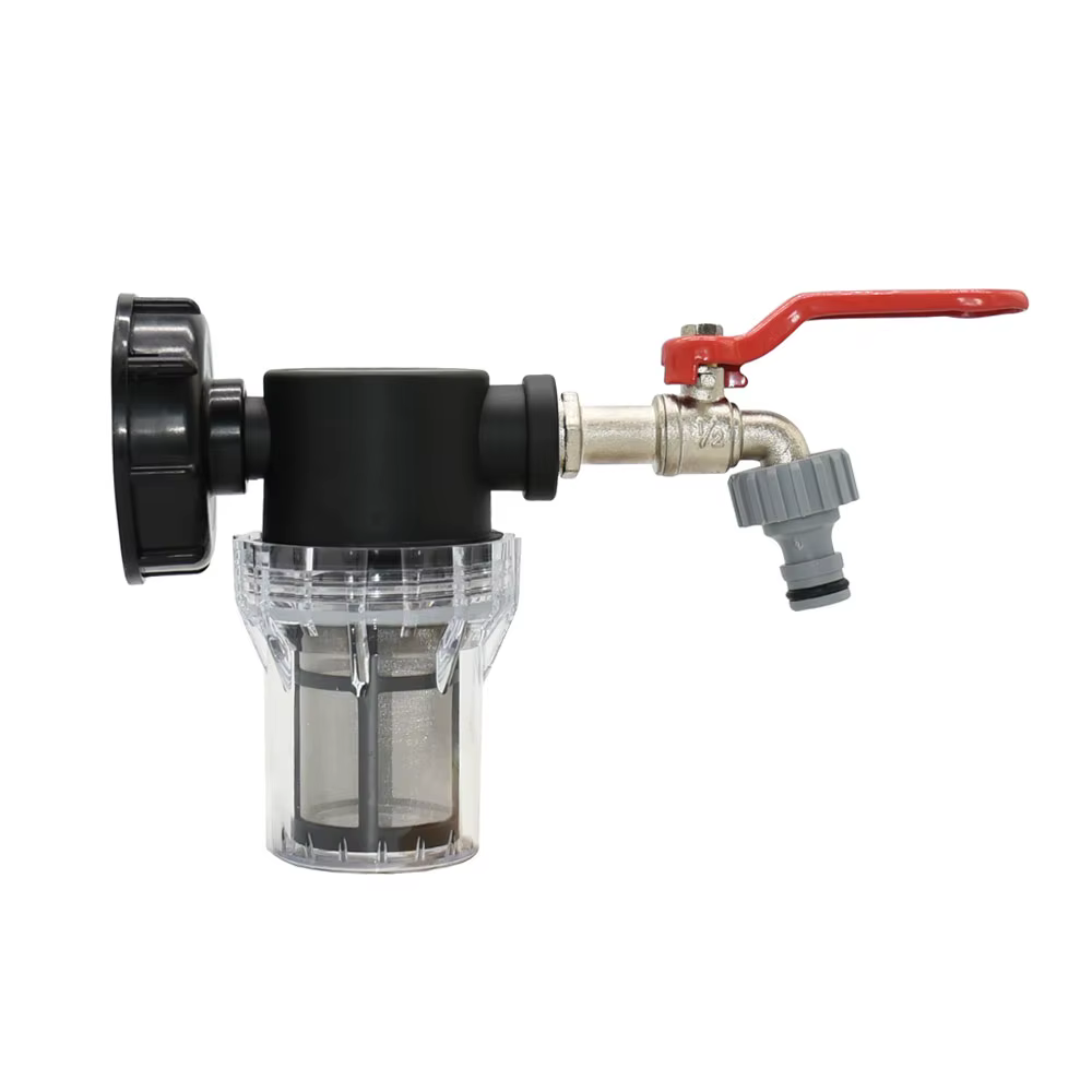 Filtre d'arrosage 1/2 3/4 1 pouce pour adaptateur de robinet de réservoir IBC S60 tonnes Joint de ba