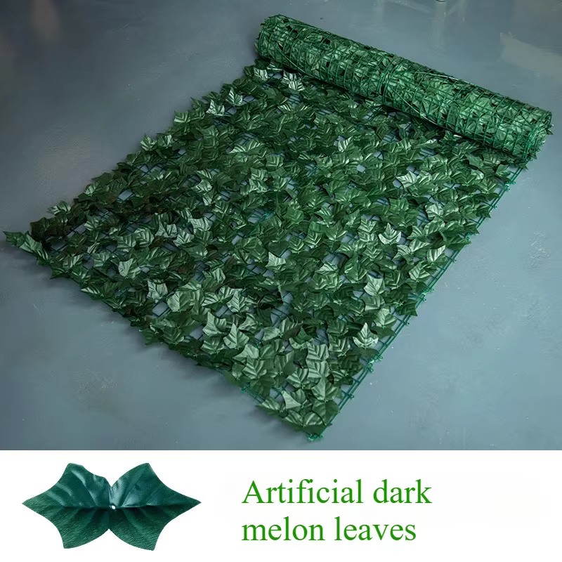 Panneau de clôture de haie artificielle 0.5M/3M, écran de confidentialité vert, Protection UV étanch