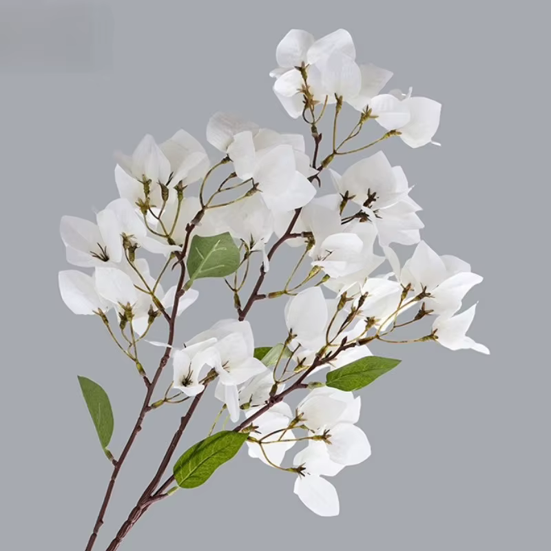 Fleurs artificielles de bougainville de 34 pouces, Style INS, décoration de maison, Arrangement de m