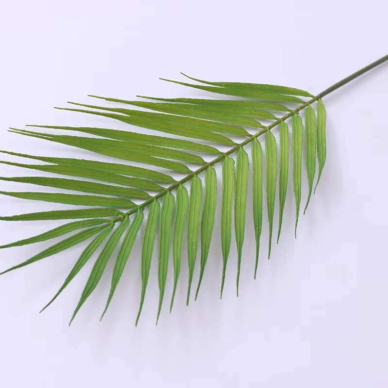 Feuilles de Palmier Artificielles Areca de 67cm, Feuilles de Bambou de Palmier pour Décor Nordique, 