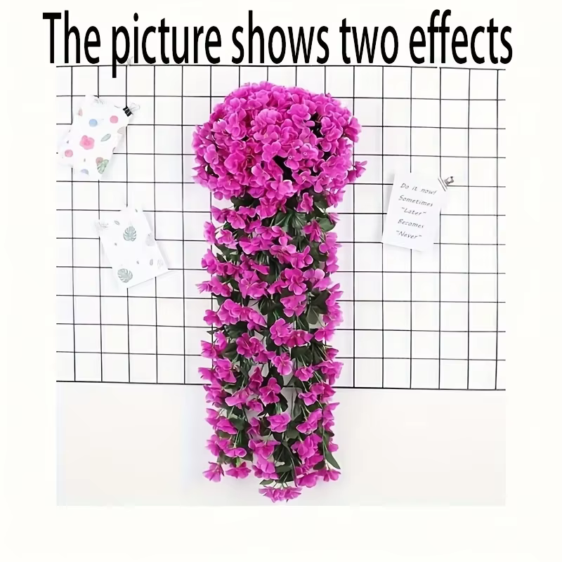 Fleur artificielle violette de 70 cm pour fête, mariage, salon, décoration de festival, DIY, panier
