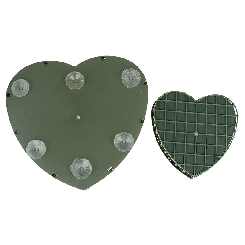 Ventouse en mousse en forme de cœur pour fleurs fraîches, accessoires de décoration, fournitures de