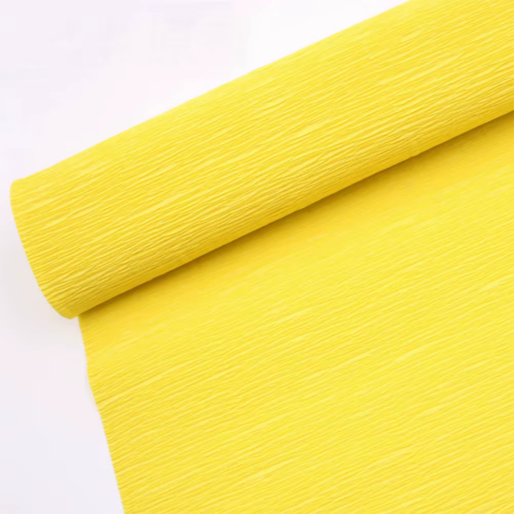 Rouleau de Papier Crêpe pour Fleurs Faites à la Main, 9.8 Pouces x 8 Pieds/Rouleau, 11 Couleurs Asso