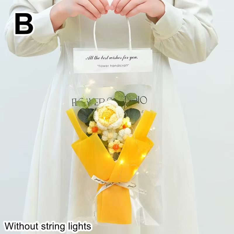 Bouquet de fleurs artificielles roses et tournesols, 1 pièce, pour femme, cadeaux pour petite amie,