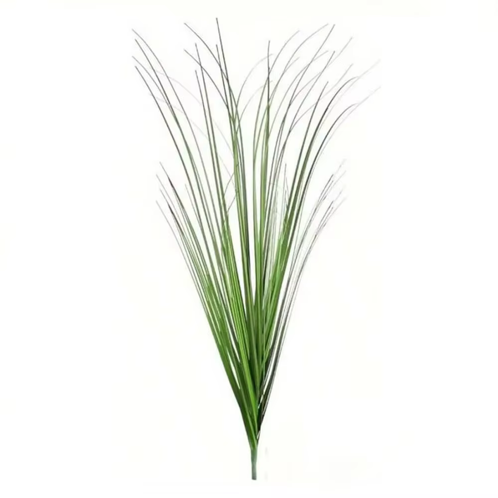 Fausse verdure d'herbe d'oignon artificielle, 12 pièces, pour bricolage, lieu de mariage, décoration