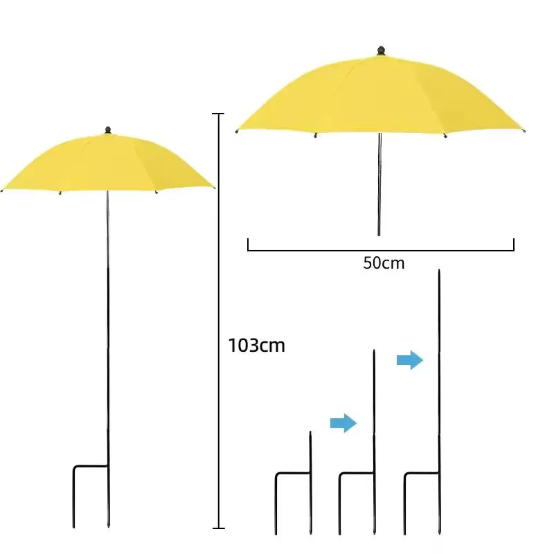 Parapluie de haute qualité pour plantes de jardin, résistant à la pluie et au soleil, pour la protec