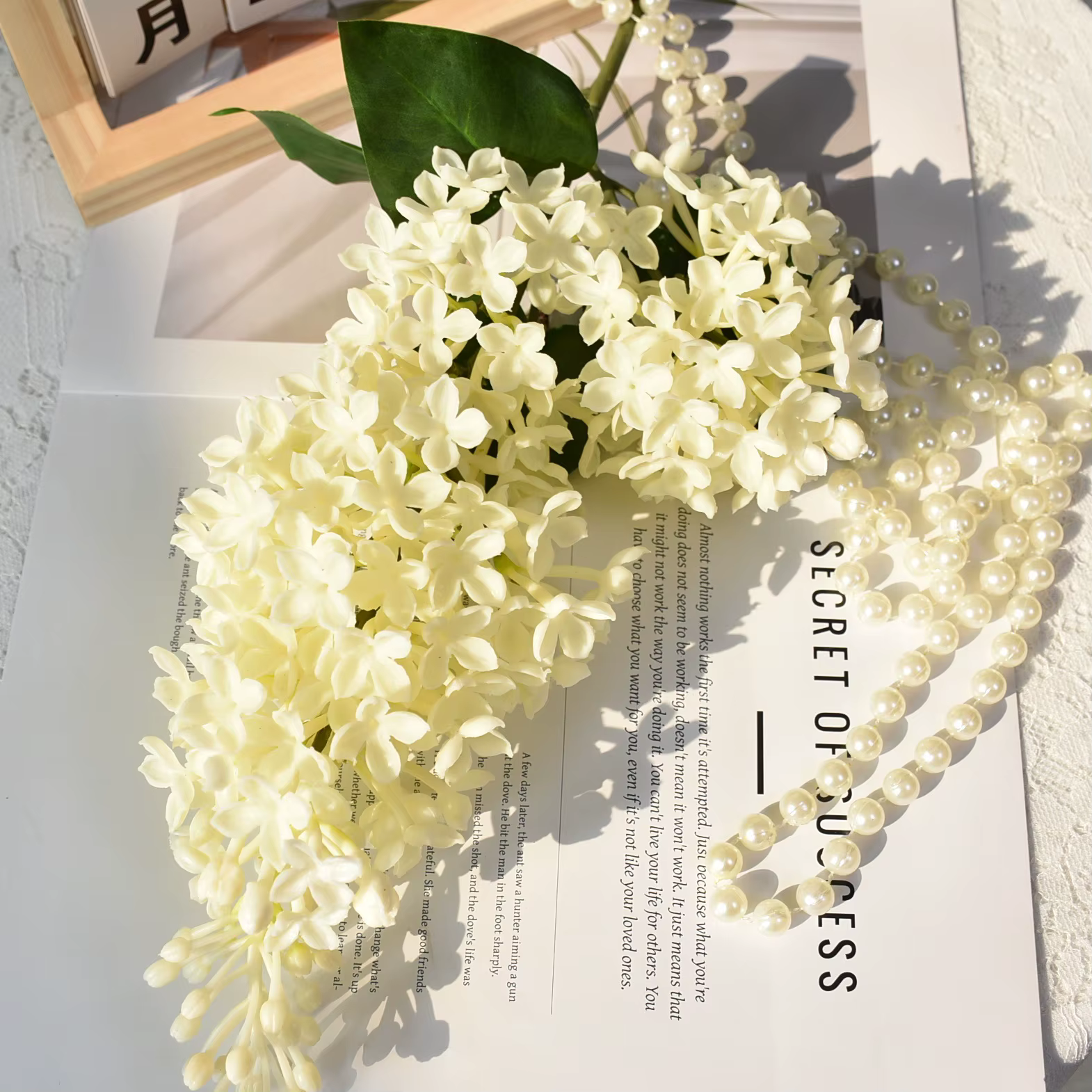 Fleur lilas artificielle en Silicone, haute qualité, toucher réel, fausse plante de 70CM, fleurs de 