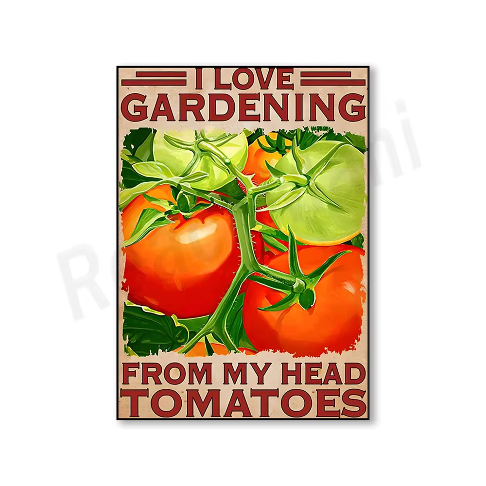 Affiche de user inage, Jardin de Tomates, J'aime le user inage, Tomtag de My Beaumont, Impression d'