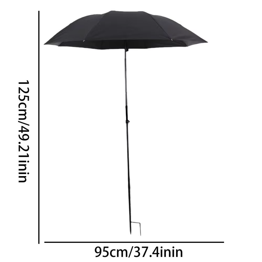 Parasol pour plantes de 95 cm, protection solaire extérieure pour fleurs, idéal pour jardiniers, pat