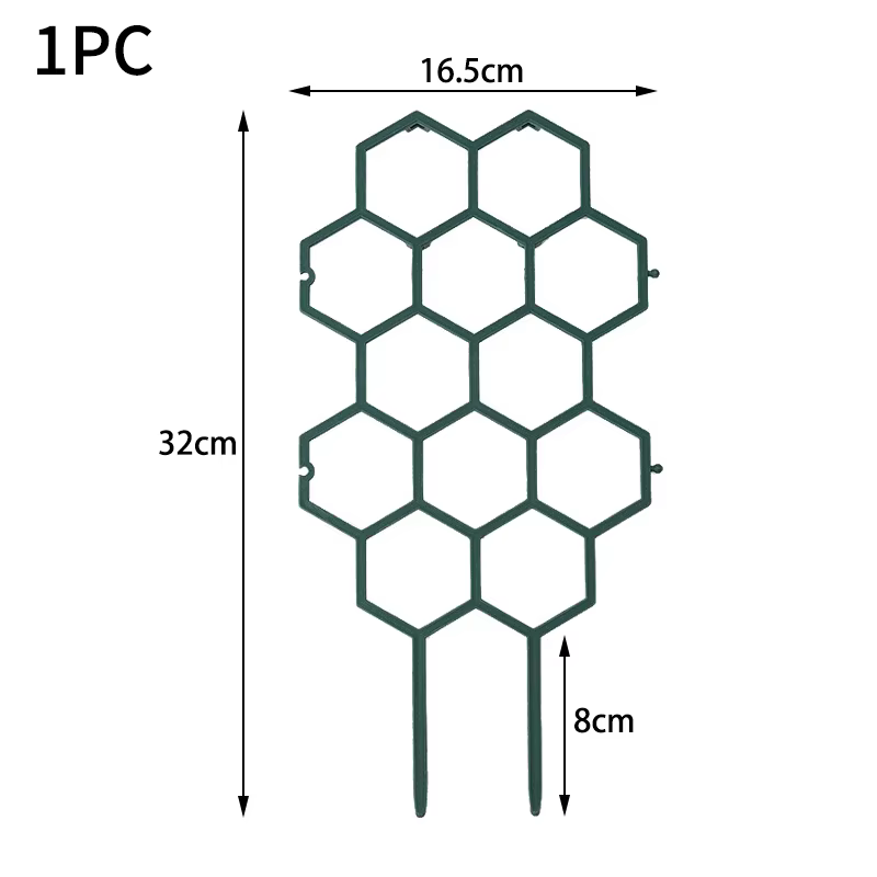 Support pour Plantes Grimpantes pour Balcon, Treillis pour Pots de Fleurs, Poteaux de Soutien pour P
