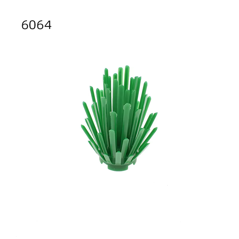 La plante de sable buisson 2x2x4 mauvaises herbes 6064 scène de jardin bloc de construction accessoi