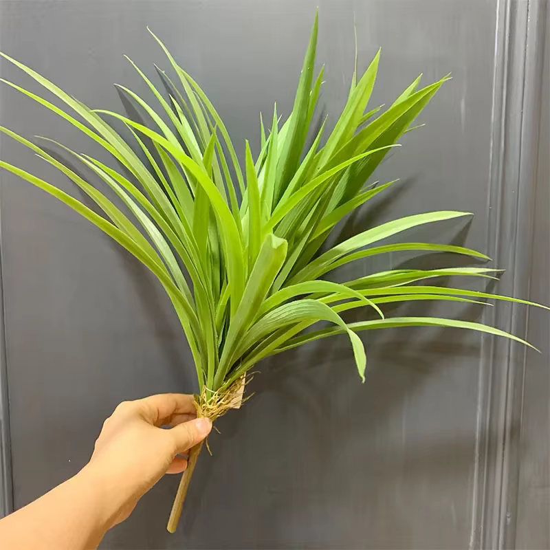 Plante artificielle en plastique pour la décoration murale de la maison, combo de fausses herbes, gr