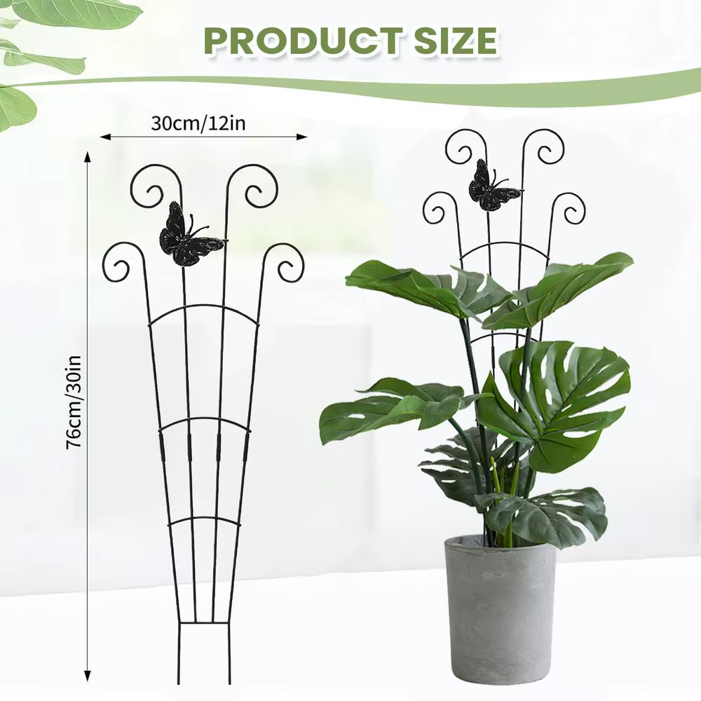 Plante grimpante treillis jardin Support Cages pour fleurs plantes Support cadre treillis escalade b